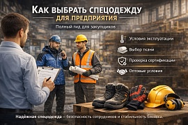 Как выбрать спецодежду для предприятия: полный гид для закупщиков