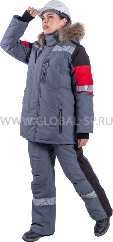 Куртка ХАЙ-ТЕК SAFETY зимняя фото 3