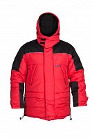 Куртка "Глобал-200-16" утепленная (красный с черным и СОК) тк. Dewspo