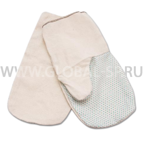 Рукавицы  хлопчатобумажные с ПВХ  наладонником,  размер  2,  ГОСТ  12.4.010-75