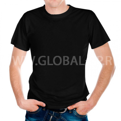 Футболка "Глобал-109-11" (черный)