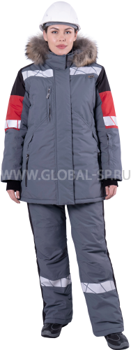 Куртка ХАЙ-ТЕК SAFETY зимняя фото 17