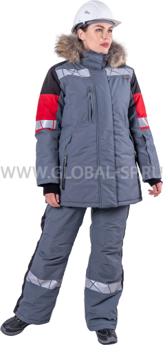 Куртка ХАЙ-ТЕК SAFETY зимняя фото 2
