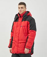 Куртка "Глобал-200-03" утепленная (красный с черным) тк. Dewspo
