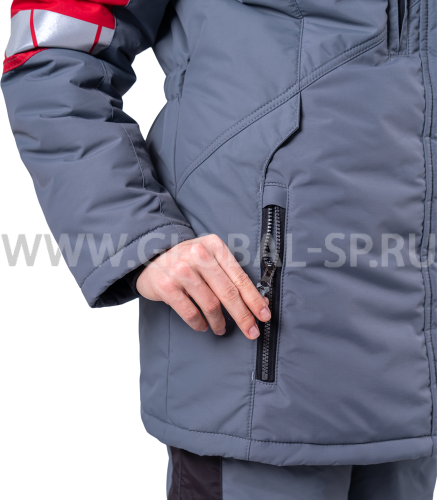 Куртка ХАЙ-ТЕК SAFETY зимняя фото 7
